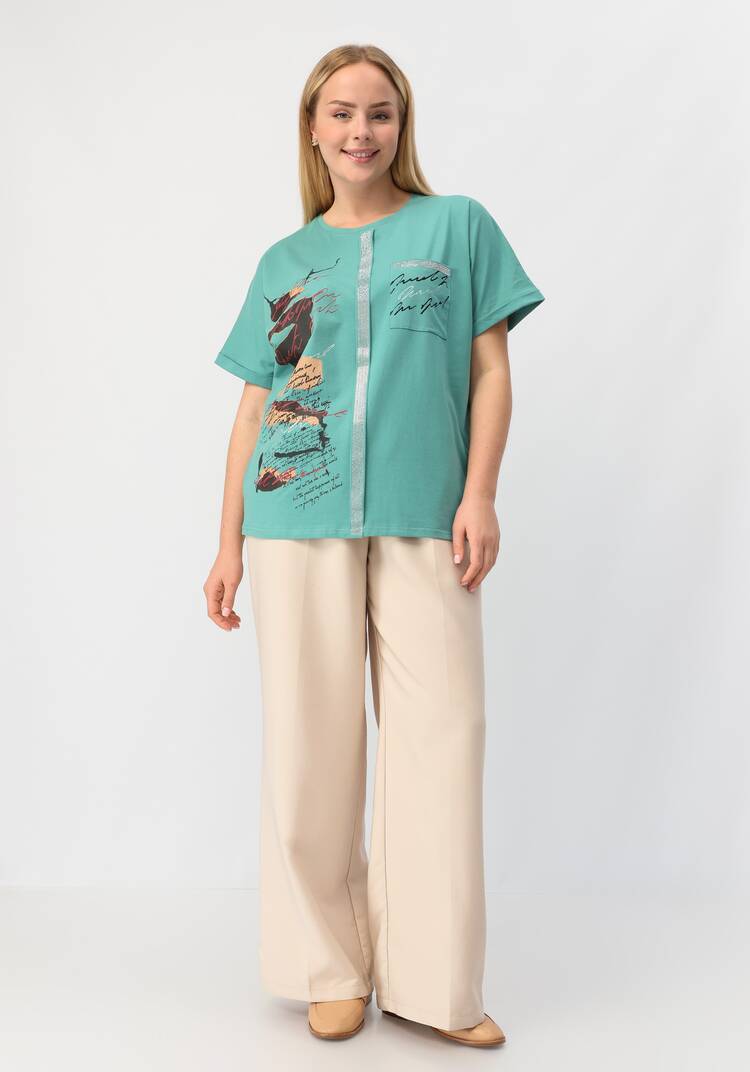 Блуза Скарлет шир.  750, рис. 12