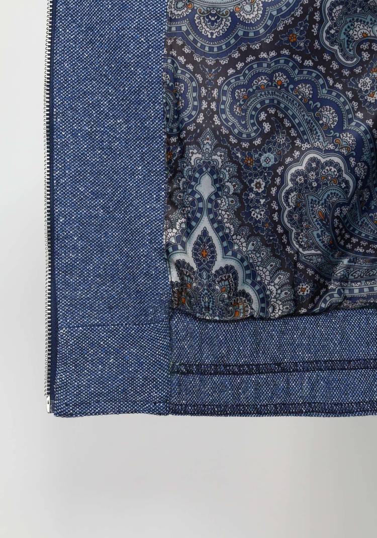 Бомбер на молнии с поясом-резинкой шир.  750, рис. 9