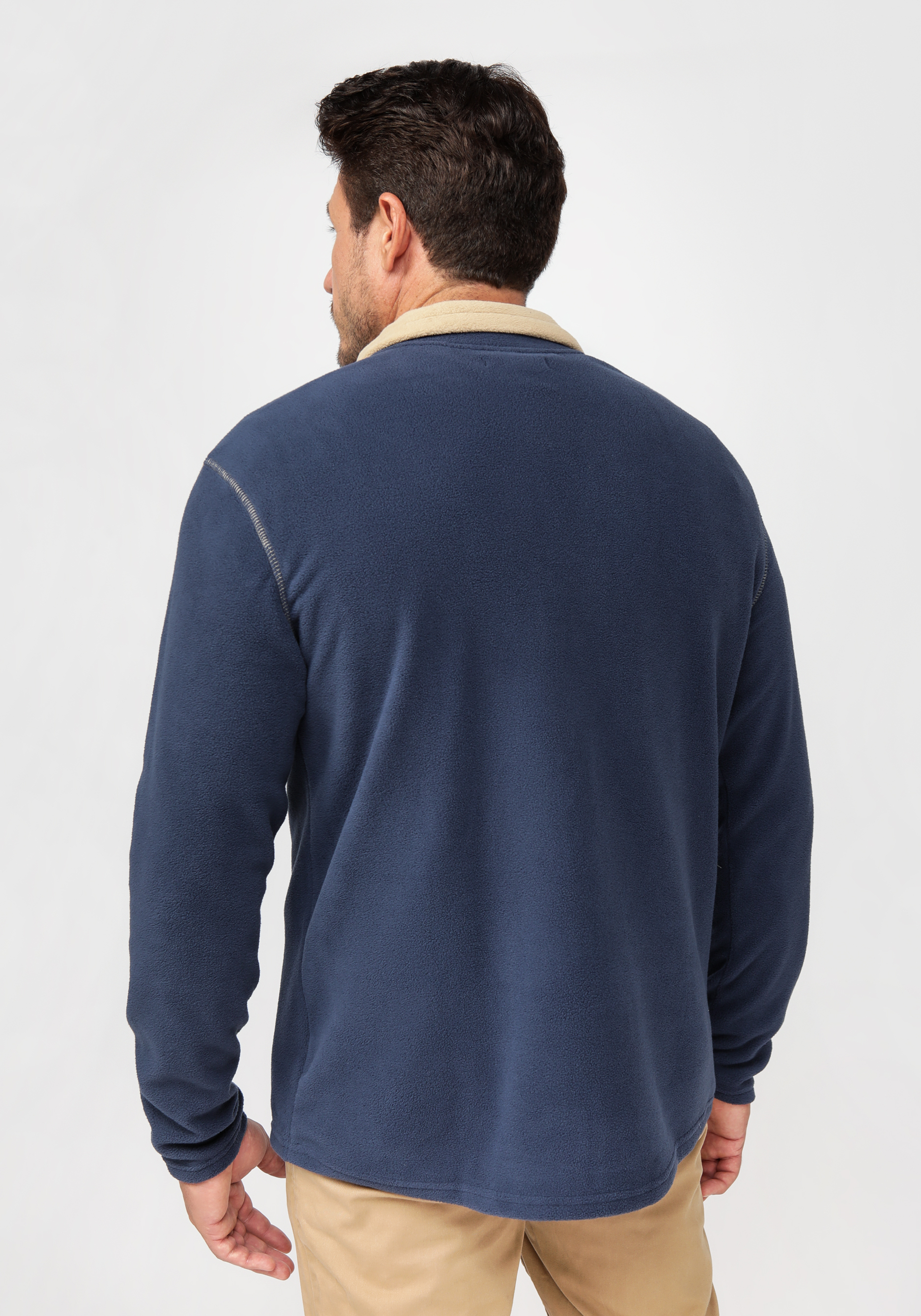 Комплект свитеров из микрофлиса "Энтони" Atlas for men, размер 46-48, цвет бежевый - фото 8