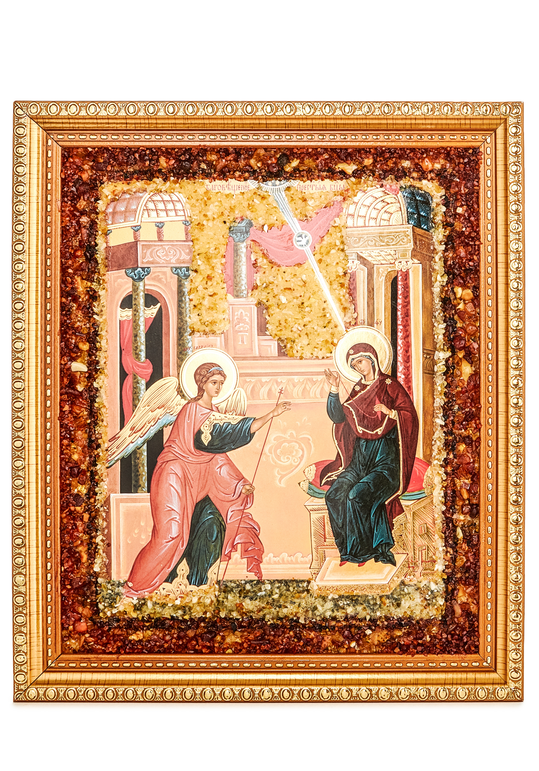 икона святителя митрофана воронежского на дереве 125 х 160 Икона 