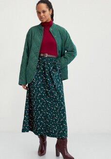 Юбка с оригинальными карманами впереди