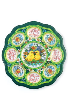 Пасхальная подставка на 8 яиц и кулич