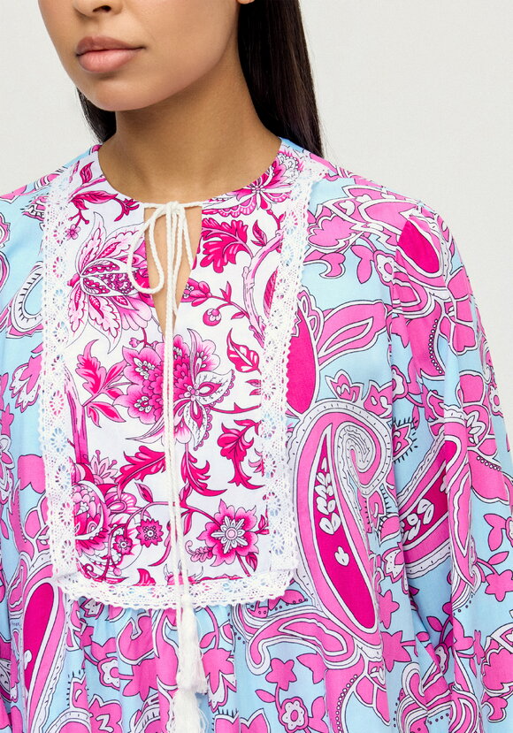 Блуза Весна внутри меня шир.  580, рис. 13