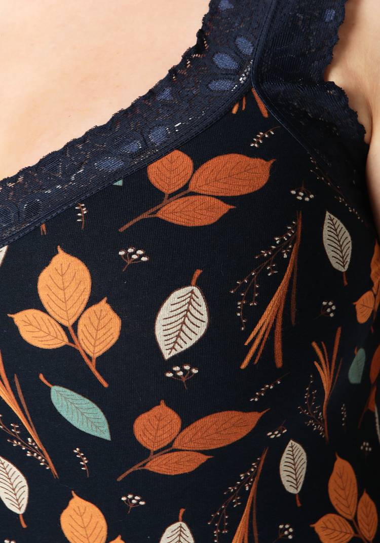 Майка из хлопка с кружевом Аэлита шир.  750, рис. 21