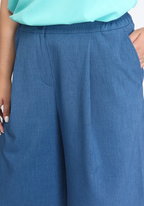 Бермуды с мягкими складками шир.  580, рис. 24