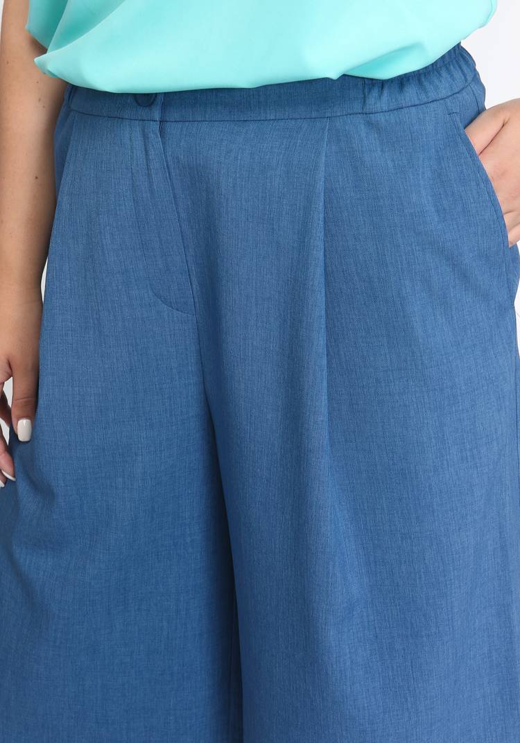 Бермуды с мягкими складками шир.  750, рис. 24