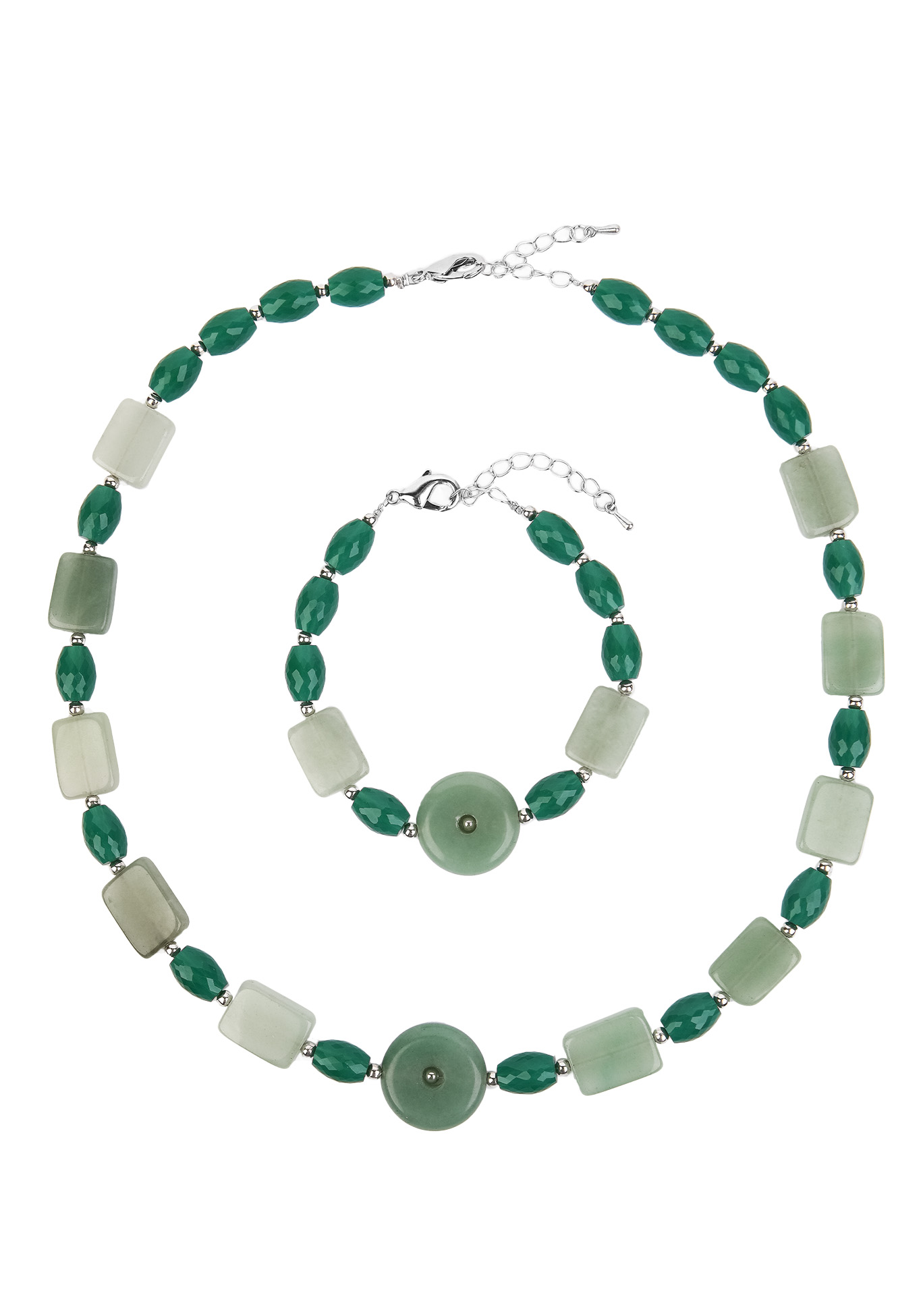 

Комплект (бусы, браслет) "Беатрис"