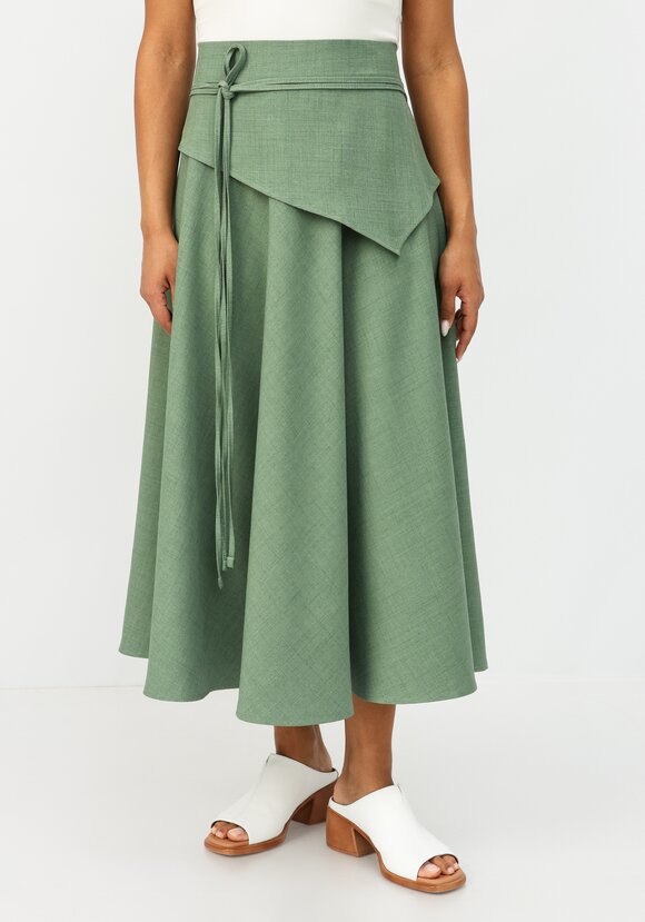 Юбка полусолнце шир.  580, рис. 12