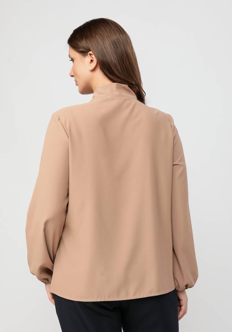 Блуза с брошкой шир.  750, рис. 19