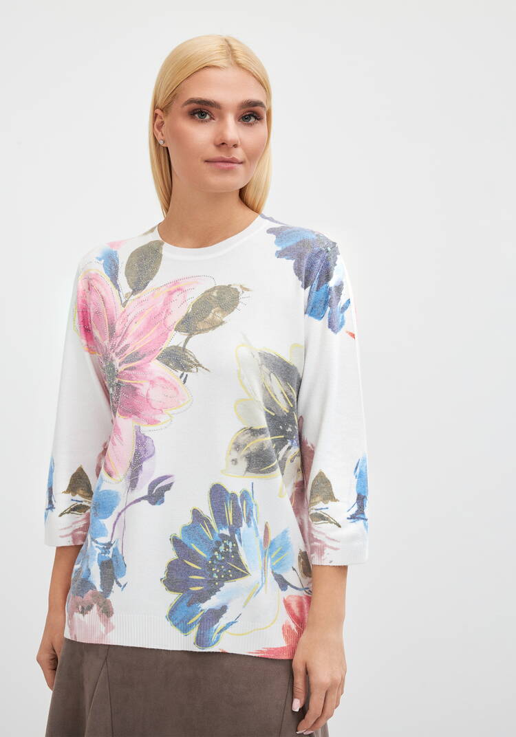 Блуза с притом трикотажная Индра шир.  750, рис. 10