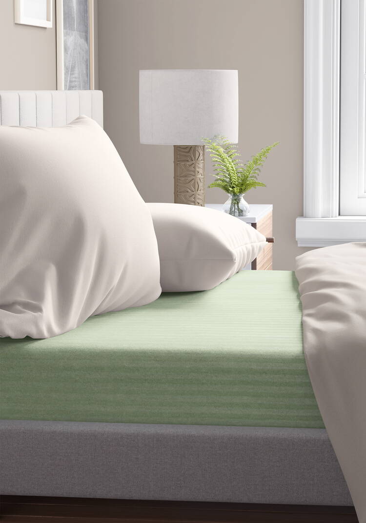 Простыня на резинке Шелковая полоса шир.  750, рис. 6