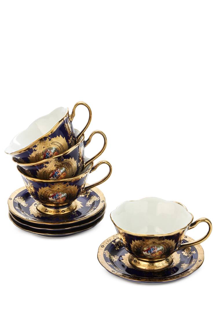 Чайный набор Влюблённая пара шир.  750, рис. 4