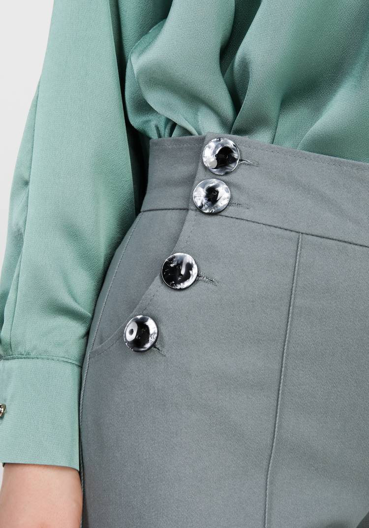 Брюки на пуговицах шир.  750, рис. 4