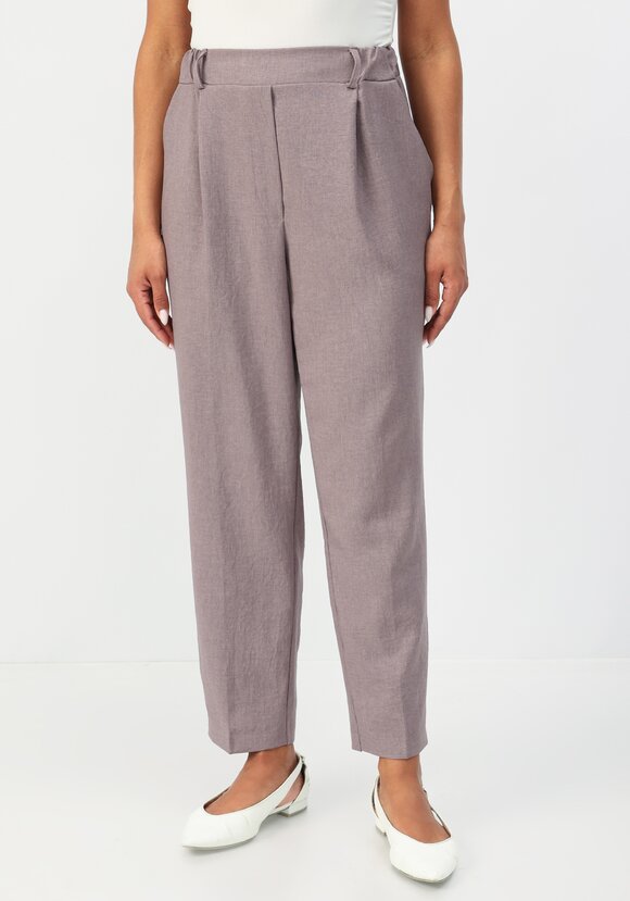 Брюки со складками по переду Адилин шир.  580, рис. 21