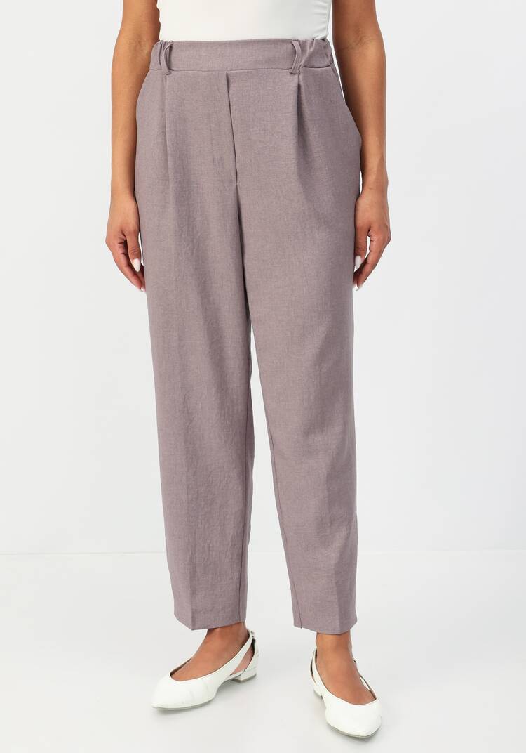 Брюки со складками по переду Адилин шир.  750, рис. 21