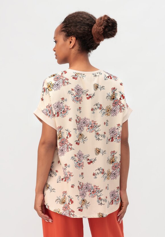 Блуза с цветочным принтом Аманда шир.  580, рис. 23