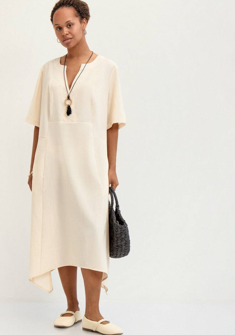 Платье свободного кроя с подвеской шир.  750, рис. 8