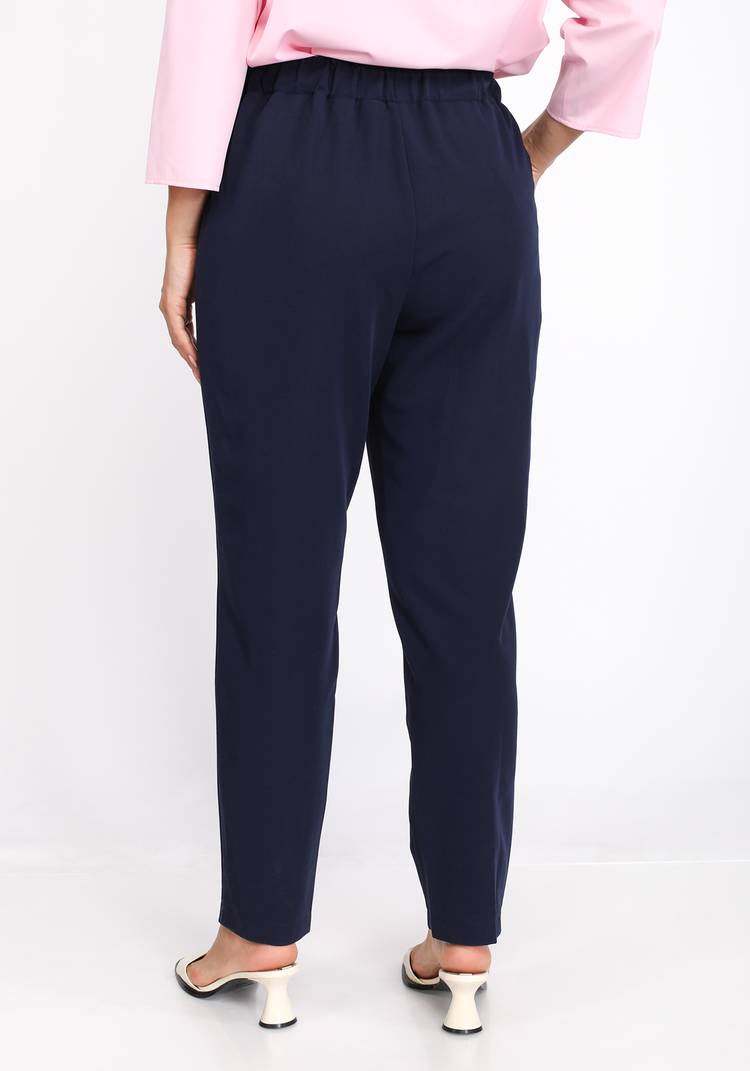 Брюки свободного силуэта зауженные к низу шир.  750, рис. 6