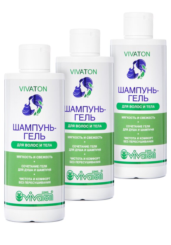 Шампунь-гель "Виватон" 3 шт - цены, купить Шампунь-гель "Виватон" 3 шт ...