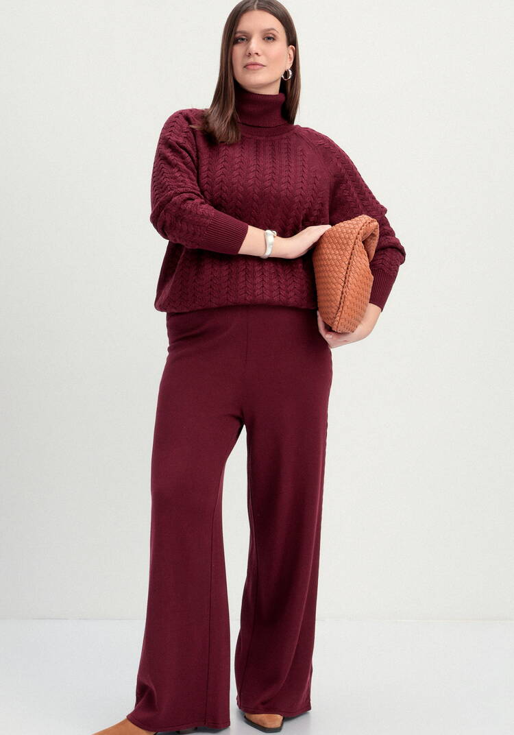 Брюки прямые свободной посадки с лампасами шир.  750, рис. 19