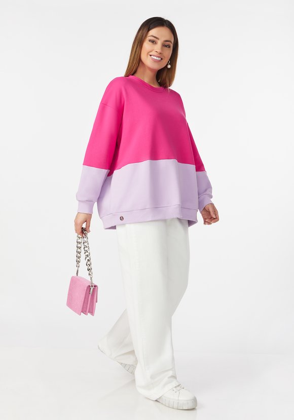 Свитшот двухцветный шир.  580, рис. 6