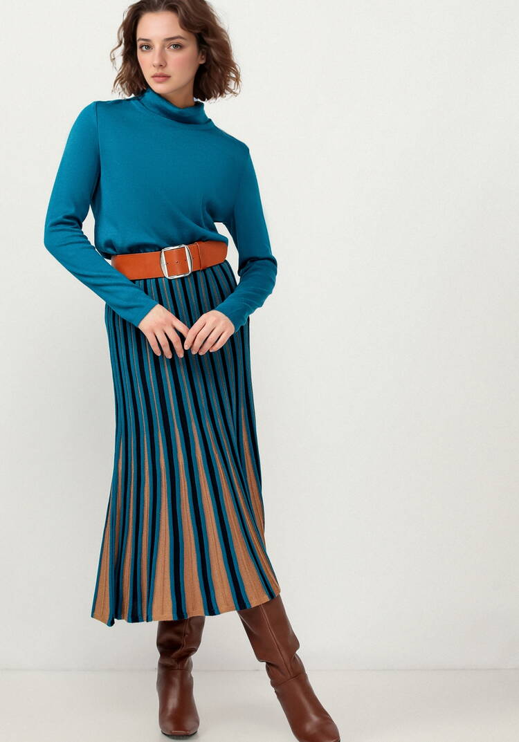 Водолазка удлиненная с воротником хомут шир.  750, рис. 15