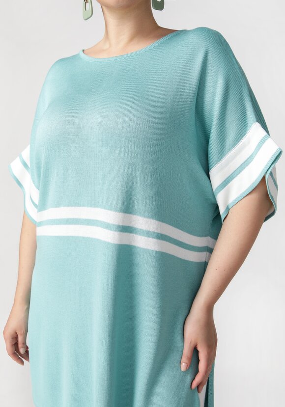 Туника с эффектными полосами шир.  580, рис. 3