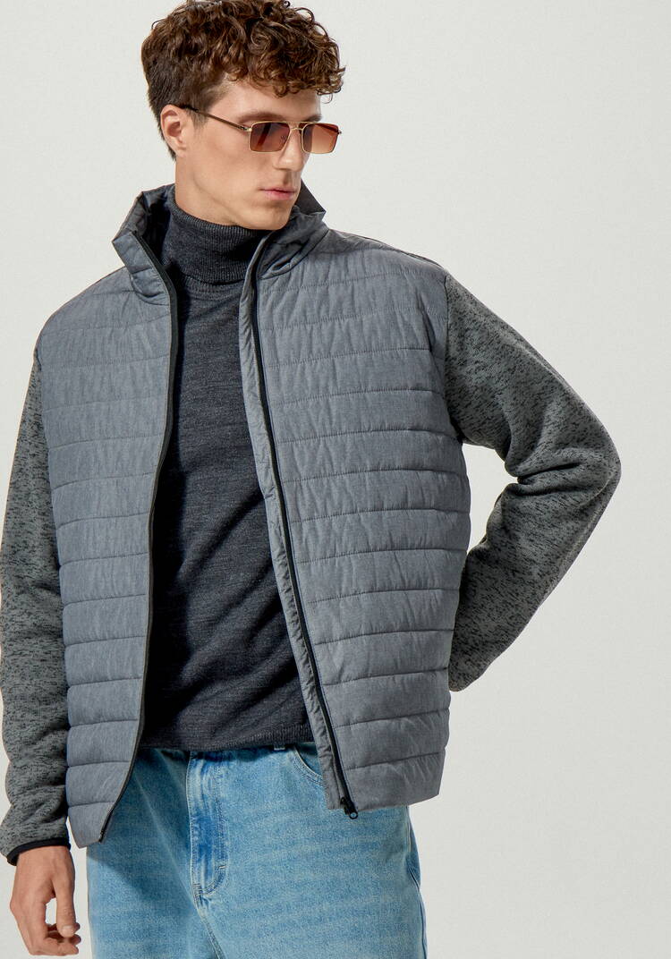 Куртка стеганая с рукавами из трикотажа шир.  750, рис. 10