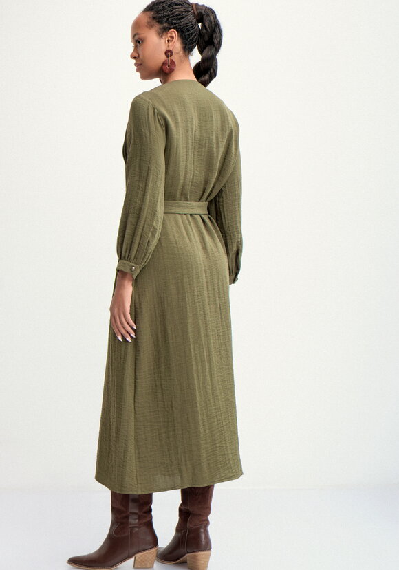 Платье с пуговицами по планке Эмили шир.  580, рис. 3