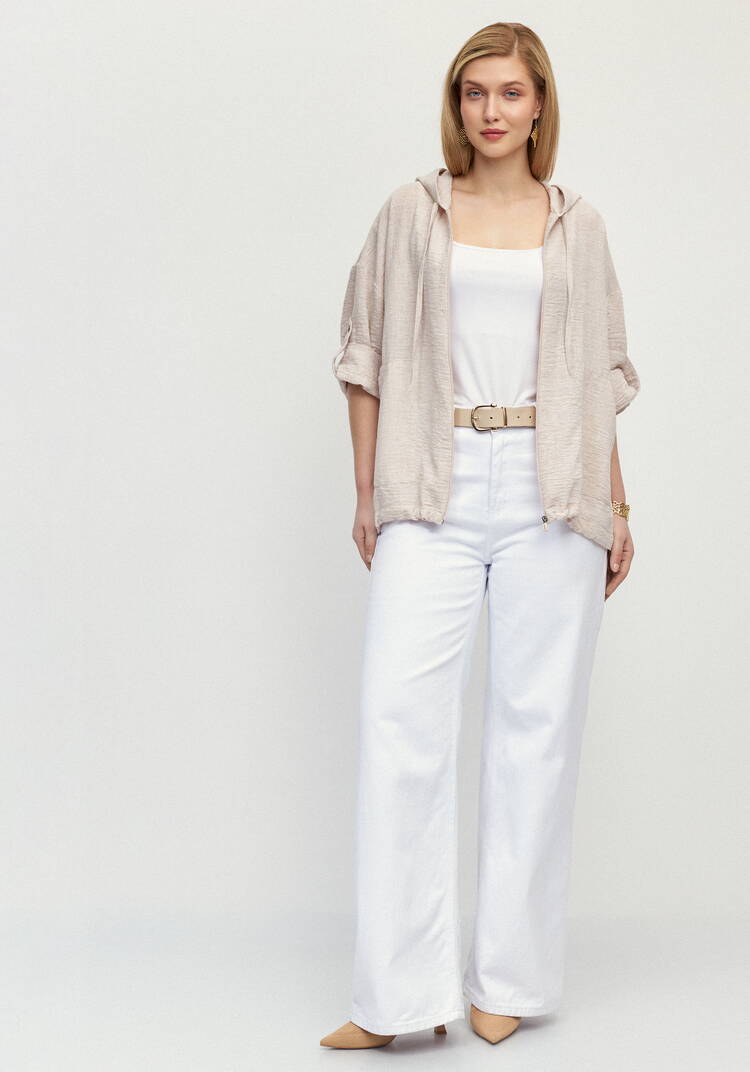 Пыльник изо льна на молнии шир.  750, рис. 2