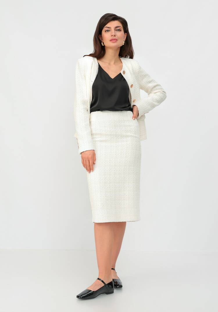 Юбка миди классическая шир.  750, рис. 29