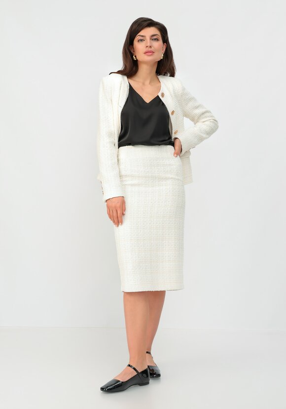 Юбка миди классическая шир.  580, рис. 29