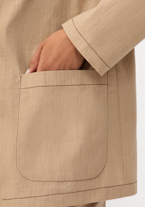 Пиджак изо льна однобортный шир.  580, рис. 12