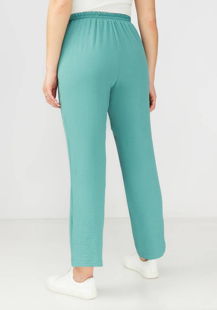 Брюки прямые от бедра с поясом на резинке шир.  750, рис. 18