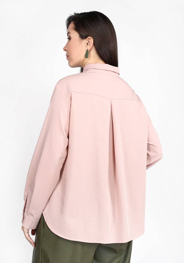 Блуза с карманами на груди шир.  750, рис. 6