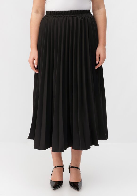 Юбка-миди гофре шир.  580, рис. 4