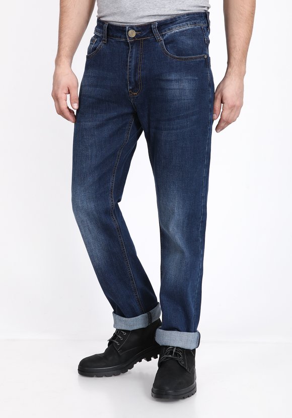 Джинсы мужские прямые шир.  580, рис. 1