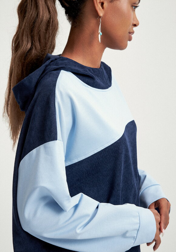 Худи оверсайз комбинированное шир.  580, рис. 13