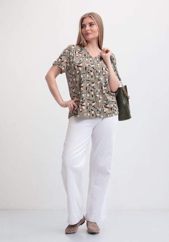 Блуза Эльвира шир.  580, рис. 2