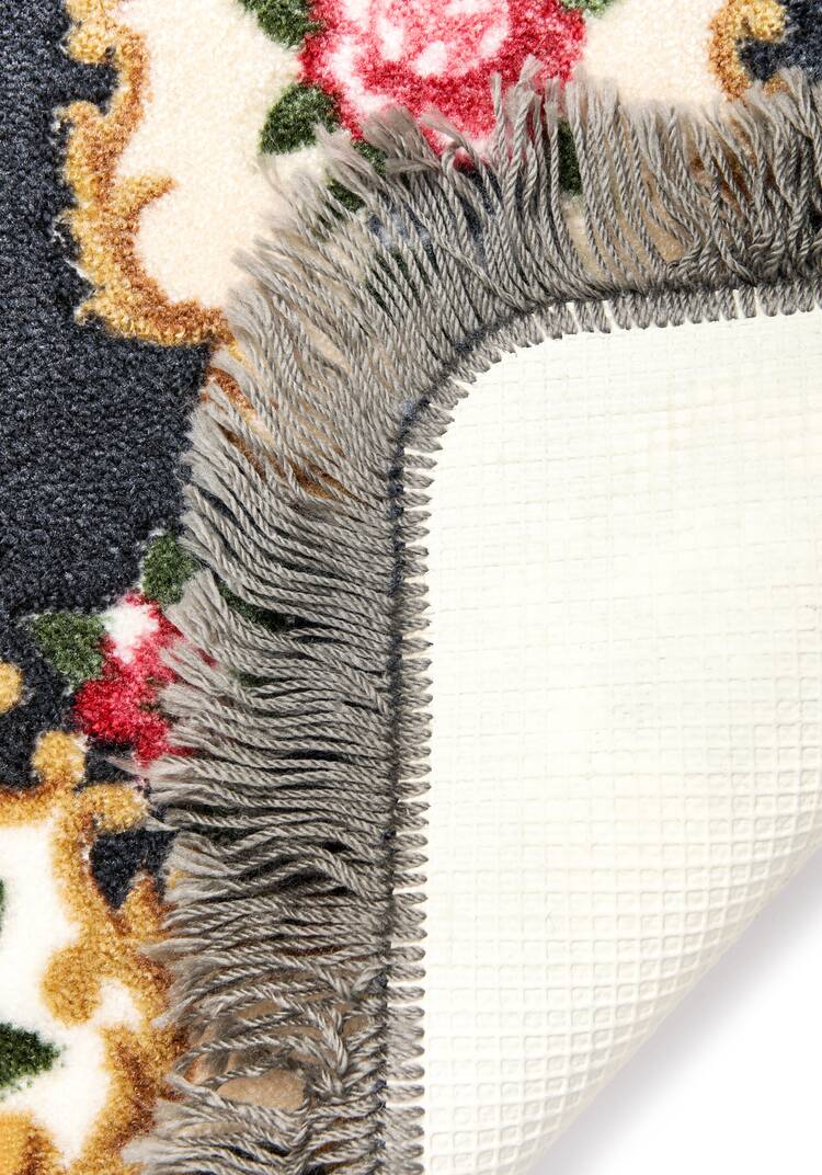 Коврик с бахромой шир.  750, рис. 12