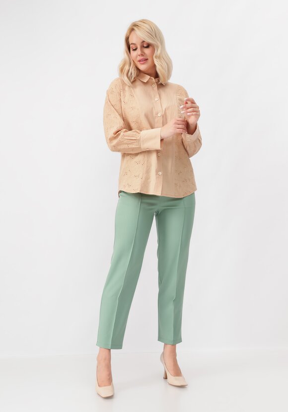 Рубашка со вставками из шитья шир.  580, рис. 15