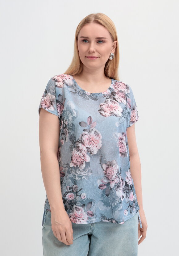 Футболка Георгин шир.  580, рис. 4