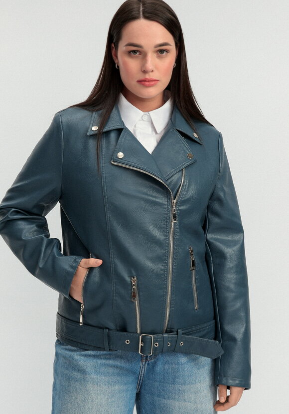 Кожаная куртка шир.  580, рис. 17