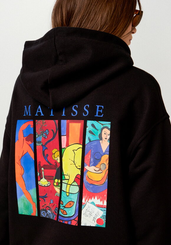 Худи свободного кроя с принтом на спине шир.  580, рис. 20