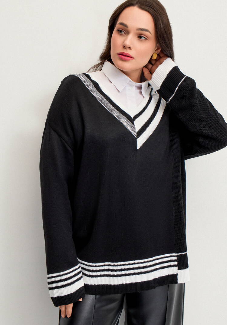 Джемпер Бриония шир.  750, рис. 27