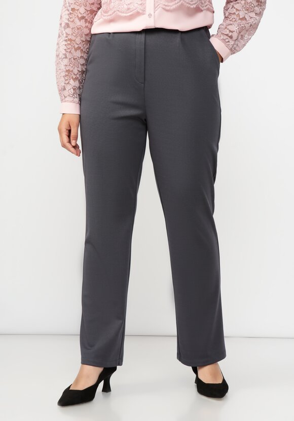 Брюки прямые классические Эмилия шир.  580, рис. 6