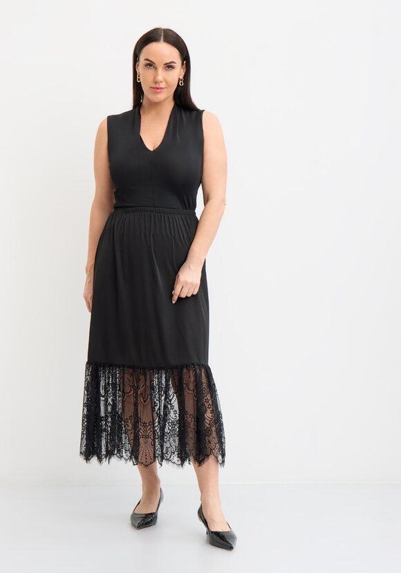 Нижняя юбка с кружевом шир.  580, рис. 2