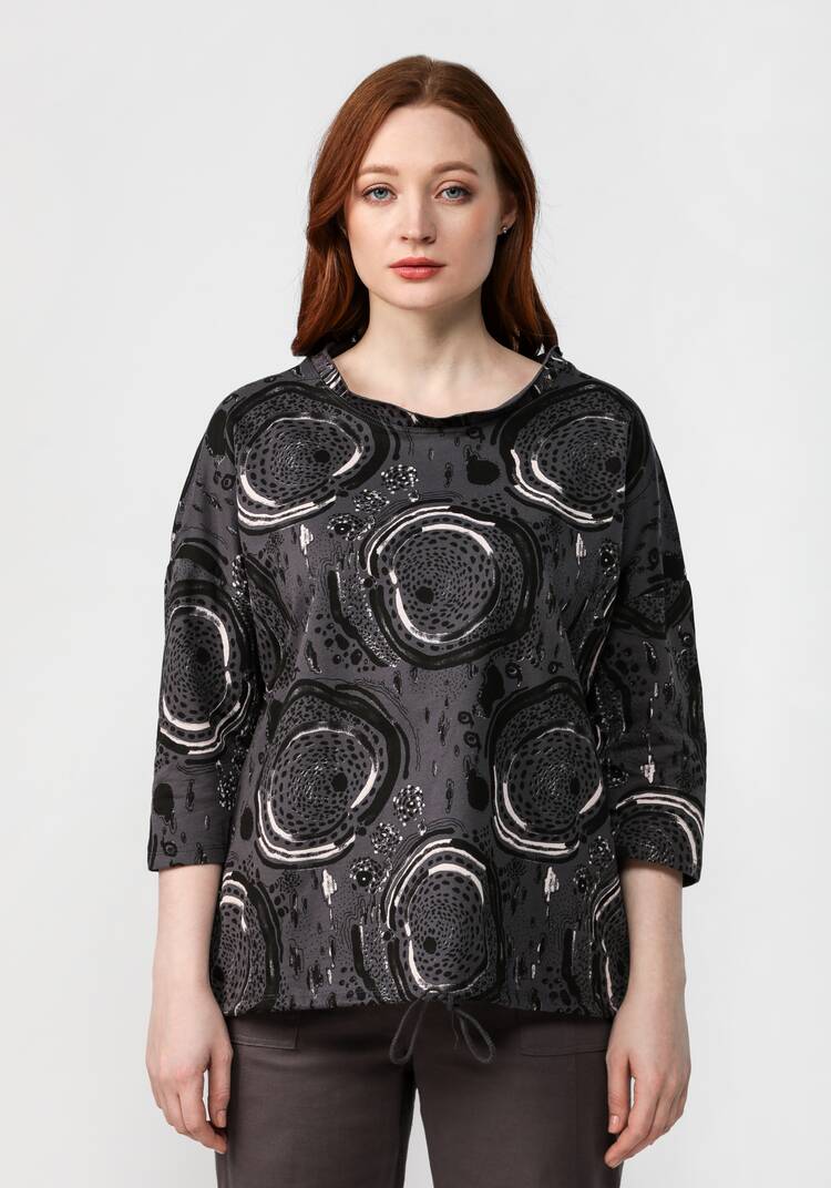 Джемпер с оригинальным орнаментом Моника шир.  750, рис. 29