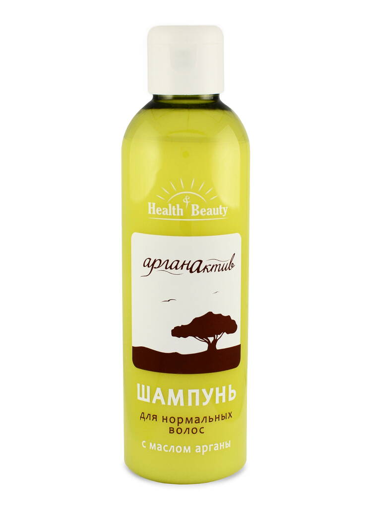 Шампунь для нормальных волос с маслом арганы шир.  750, рис. 1