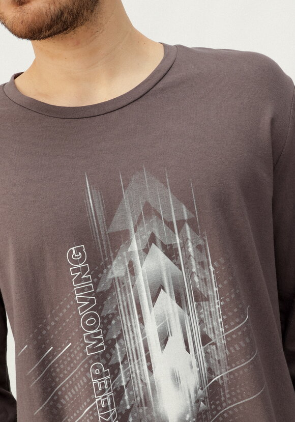 Комплект мужских лонгсливов с принтом шир.  580, рис. 35